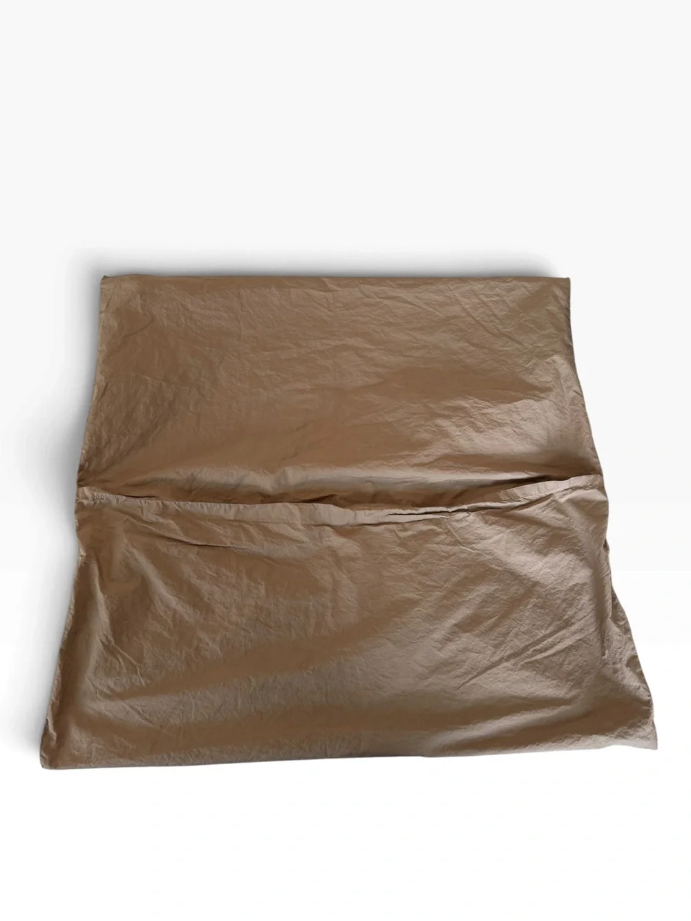 CB2 ORGANIC COTTON PERCALE 400 TC EURO SHAM S/2 SEPIA